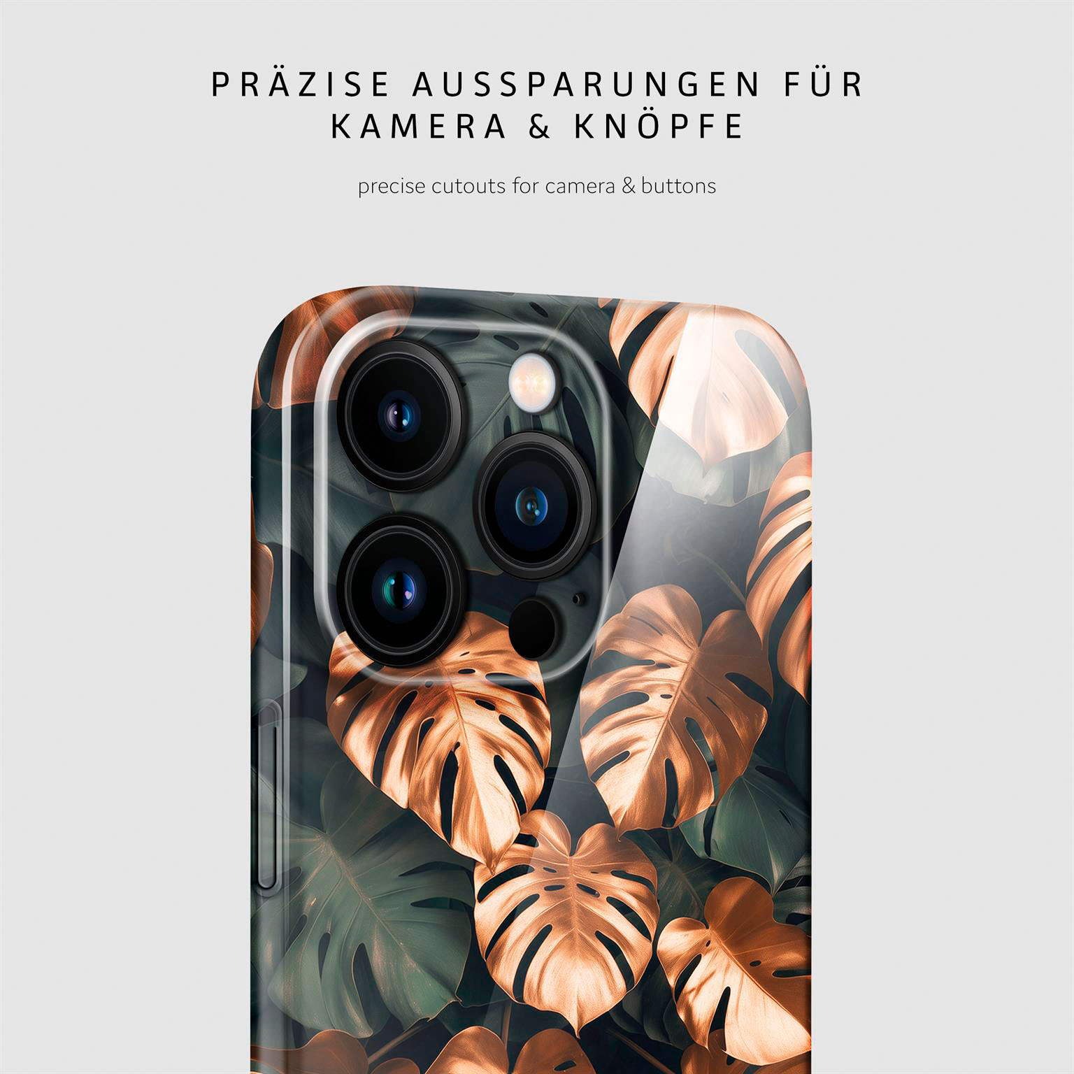 ONEFLOW Flower Cover iPhone 16 Pro Blumen Muster – Weiteres Produktbild 6
