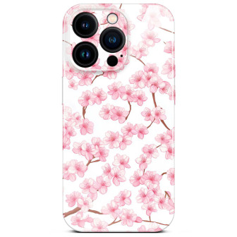 ONEFLOW Flower Cover iPhone 16 Pro Blumen Muster – Sakura Breeze ONEFLOW Flower Cover iPhone 16 Pro Blumen Muster – Sakura Breeze