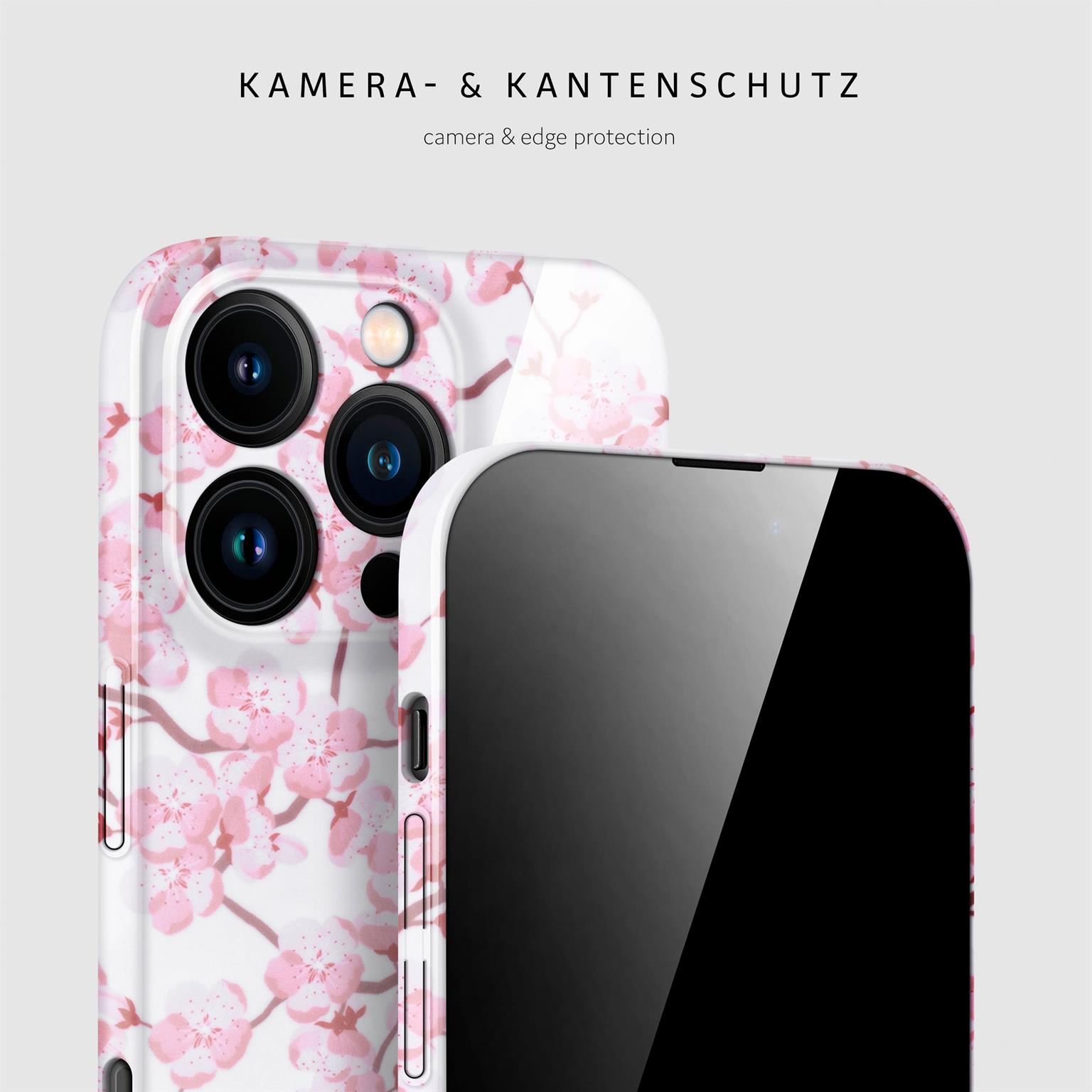 ONEFLOW Flower Cover iPhone 16 Pro Blumen Muster – Weiteres Produktbild 2 ONEFLOW Flower Cover iPhone 16 Pro Blumen Muster – Weiteres Produktbild 2