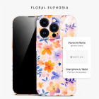 ONEFLOW Flower Cover iPhone 16 Pro Blumen Muster – Produktbild 4