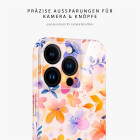 ONEFLOW Flower Cover iPhone 16 Pro Blumen Muster – Produktbild 7