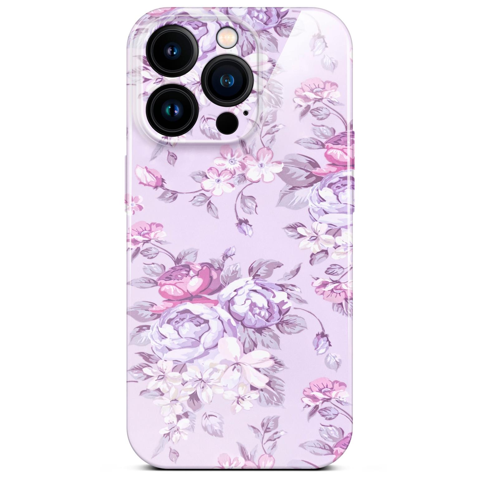 ONEFLOW Flower Cover iPhone 16 Pro Blumen Muster Hauptbild