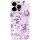 ONEFLOW Flower Cover iPhone 16 Pro Blumen Muster – Produktbild 1