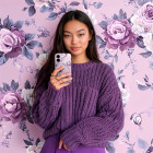 ONEFLOW Flower Cover iPhone 16 Pro Blumen Muster – Produktbild 3