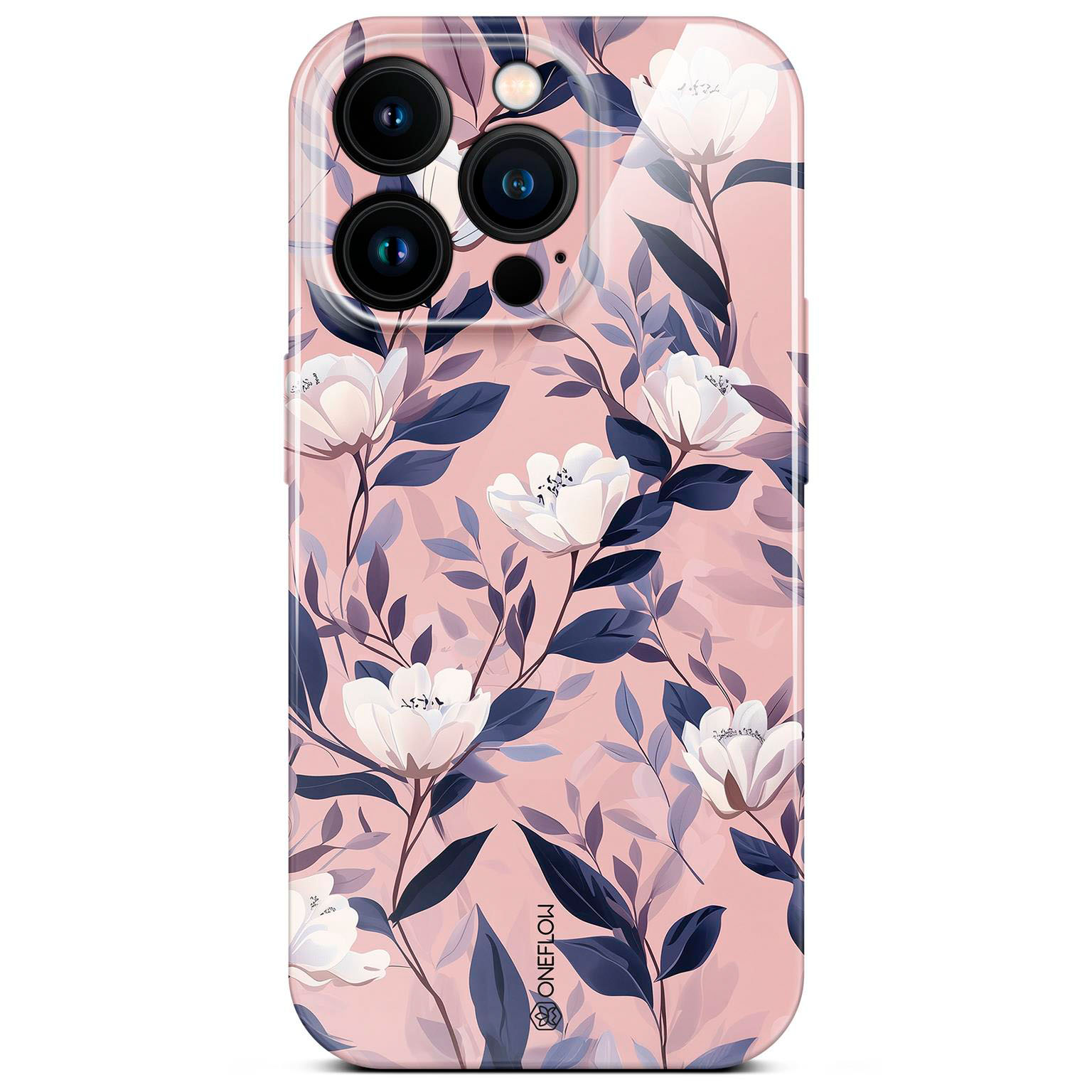 ONEFLOW Flower Cover iPhone 16 Pro Blumen Muster – Weiteres Produktbild 1 ONEFLOW Flower Cover iPhone 16 Pro Blumen Muster – Weiteres Produktbild 1