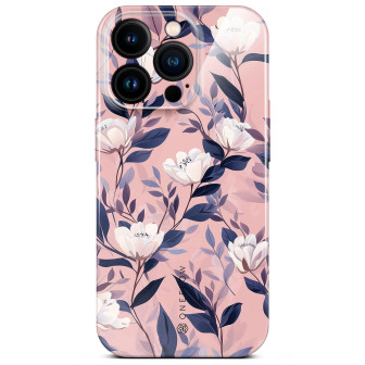ONEFLOW Flower Cover iPhone 16 Pro Blumen Muster – Sunset Bloom ONEFLOW Flower Cover iPhone 16 Pro Blumen Muster – Sunset Bloom