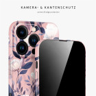 ONEFLOW Flower Cover iPhone 16 Pro Blumen Muster – Produktbild 2