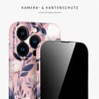 ONEFLOW Flower Cover iPhone 16 Pro Blumen Muster – Produktbild 2