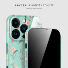 ONEFLOW Flower Cover iPhone 16 Pro Blumen Muster – Produktbild 2