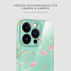 ONEFLOW Flower Cover iPhone 16 Pro Blumen Muster – Weiteres Produktbild 7