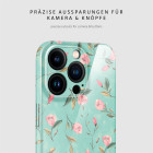 ONEFLOW Flower Cover iPhone 16 Pro Blumen Muster – Produktbild 7