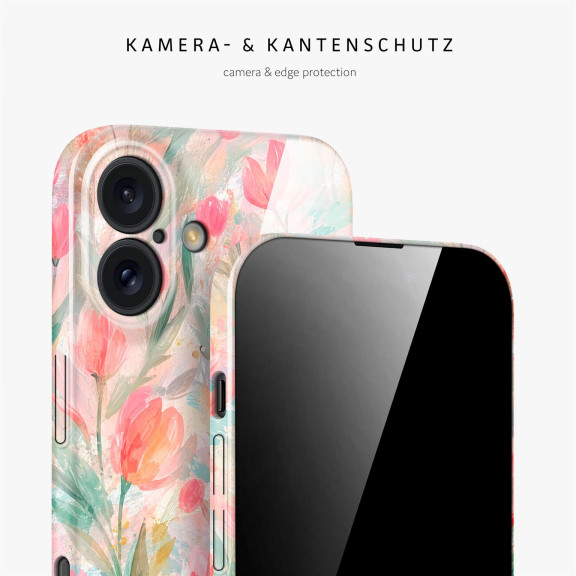 ONEFLOW Flower Cover iPhone 16 Blumen Muster – Weiteres Produktbild 2