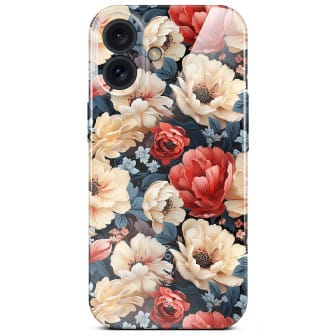 ONEFLOW ONEFLOW Flower Cover iPhone 16 Blumen Muster – Mystic Flora