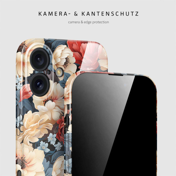 ONEFLOW Flower Cover iPhone 16 Blumen Muster – Weiteres Produktbild 2 ONEFLOW Flower Cover iPhone 16 Blumen Muster – Weiteres Produktbild 2