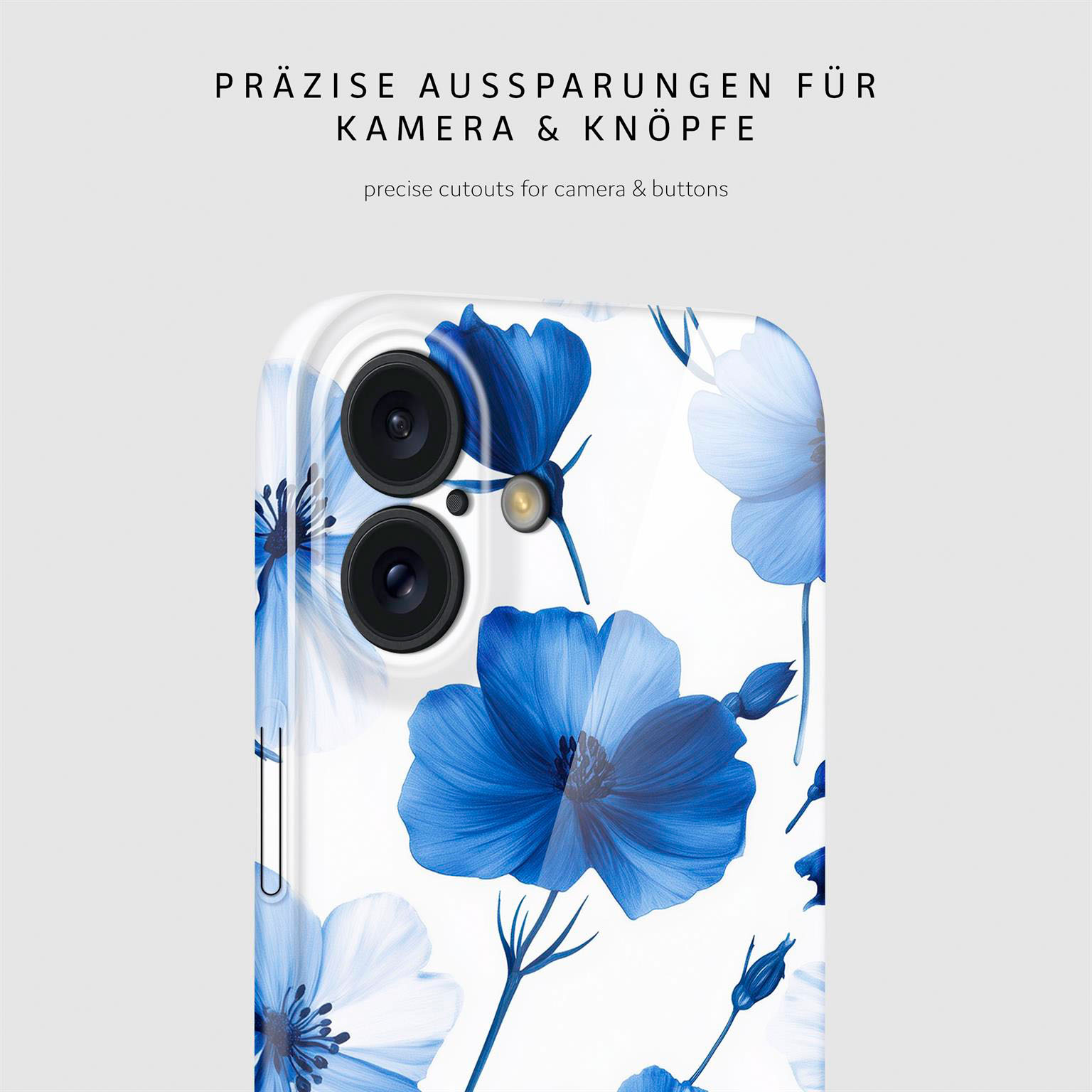 ONEFLOW Flower Cover iPhone 16 Blumen Muster – Weiteres Produktbild 7 ONEFLOW Flower Cover iPhone 16 Blumen Muster – Weiteres Produktbild 7
