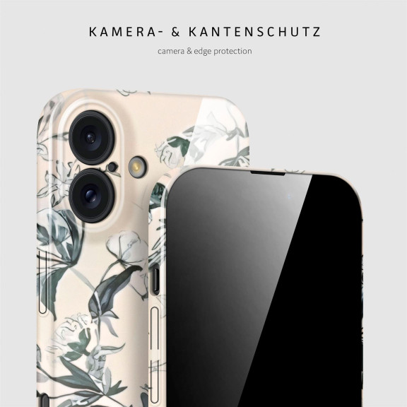 ONEFLOW Flower Cover iPhone 16 Blumen Muster – Weiteres Produktbild 2 ONEFLOW Flower Cover iPhone 16 Blumen Muster – Weiteres Produktbild 2