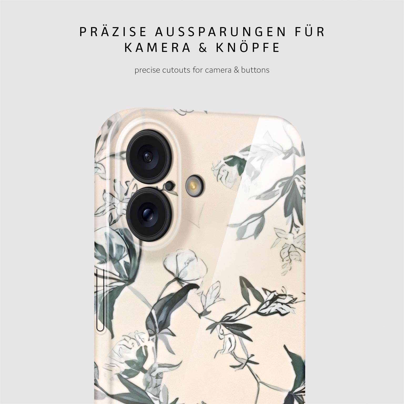 ONEFLOW Flower Cover iPhone 16 Blumen Muster – Weiteres Produktbild 7 ONEFLOW Flower Cover iPhone 16 Blumen Muster – Weiteres Produktbild 7