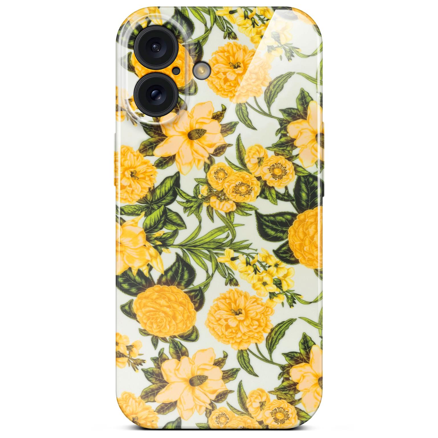 ONEFLOW Flower Cover iPhone 16 Blumen Muster Hauptbild