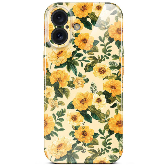 ONEFLOW Flower Cover iPhone 16 Blumen Muster – Weiteres Produktbild 1 ONEFLOW Flower Cover iPhone 16 Blumen Muster – Weiteres Produktbild 1