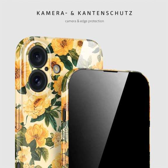 ONEFLOW Flower Cover iPhone 16 Blumen Muster – Weiteres Produktbild 2 ONEFLOW Flower Cover iPhone 16 Blumen Muster – Weiteres Produktbild 2