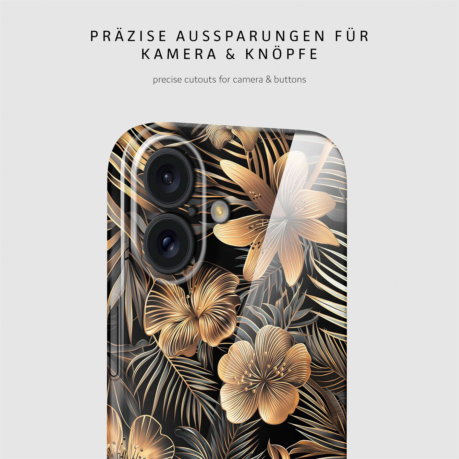 ONEFLOW Flower Cover iPhone 16 Blumen Muster – Weiteres Produktbild 7 ONEFLOW Flower Cover iPhone 16 Blumen Muster – Weiteres Produktbild 7