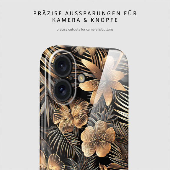 ONEFLOW Flower Cover iPhone 16 Blumen Muster – Weiteres Produktbild 7 ONEFLOW Flower Cover iPhone 16 Blumen Muster – Weiteres Produktbild 7
