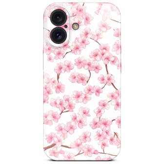 ONEFLOW ONEFLOW Flower Cover iPhone 16 Blumen Muster – Sakura Breeze