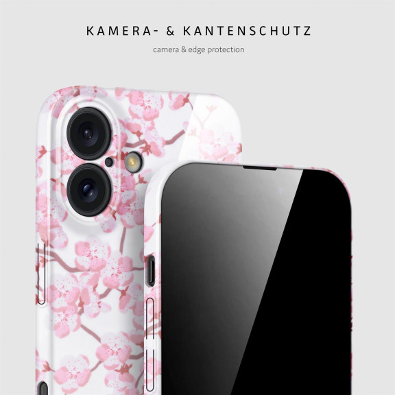 ONEFLOW Flower Cover iPhone 16 Blumen Muster – Weiteres Produktbild 2