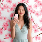 ONEFLOW Flower Cover iPhone 16 Blumen Muster – Produktbild 3