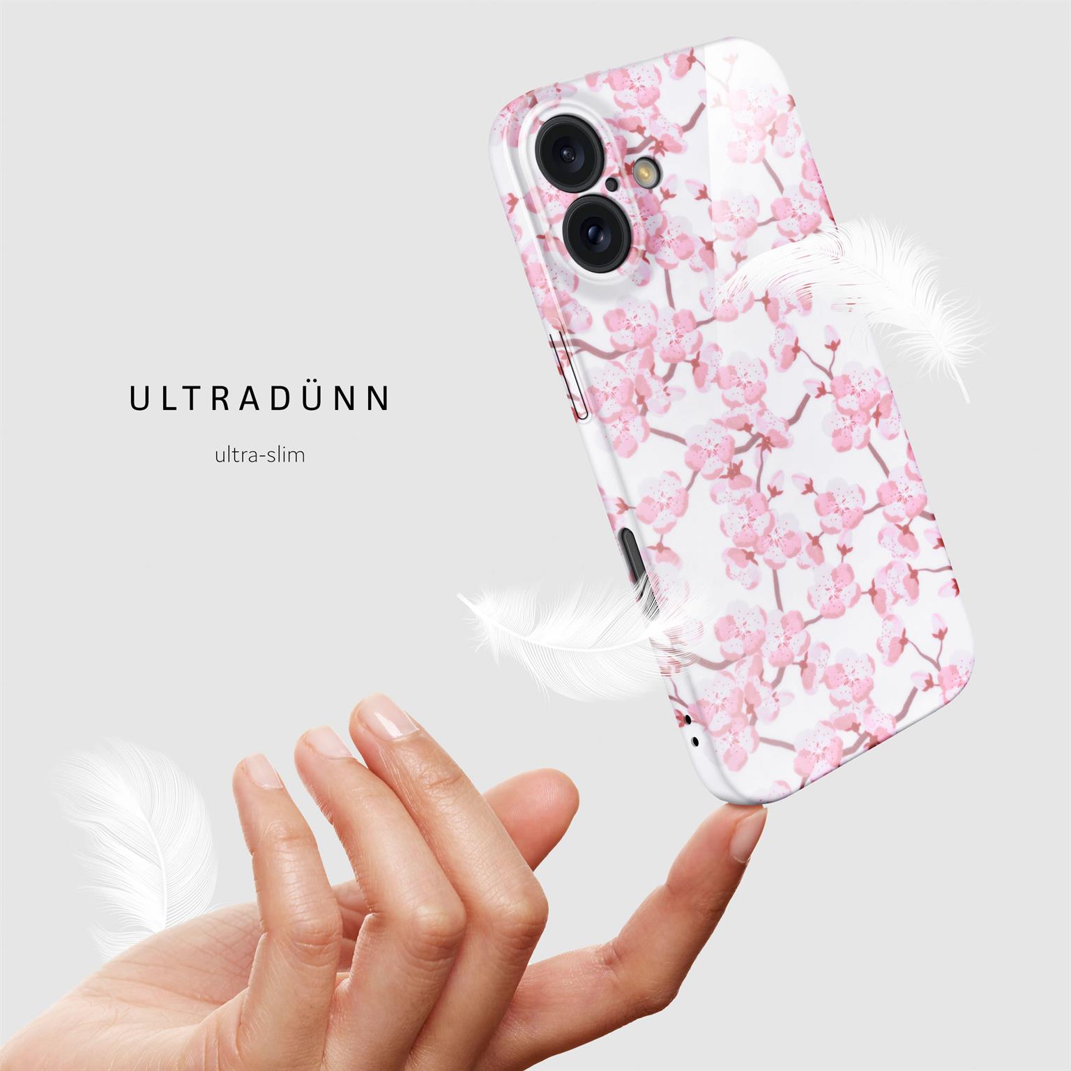 ONEFLOW Flower Cover iPhone 16 Blumen Muster – Weiteres Produktbild 5 ONEFLOW Flower Cover iPhone 16 Blumen Muster – Weiteres Produktbild 5