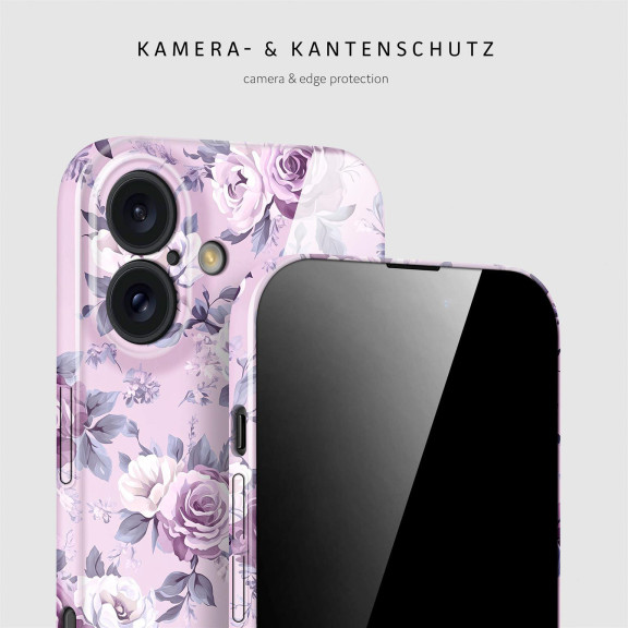 ONEFLOW Flower Cover iPhone 16 Blumen Muster – Weiteres Produktbild 2 ONEFLOW Flower Cover iPhone 16 Blumen Muster – Weiteres Produktbild 2