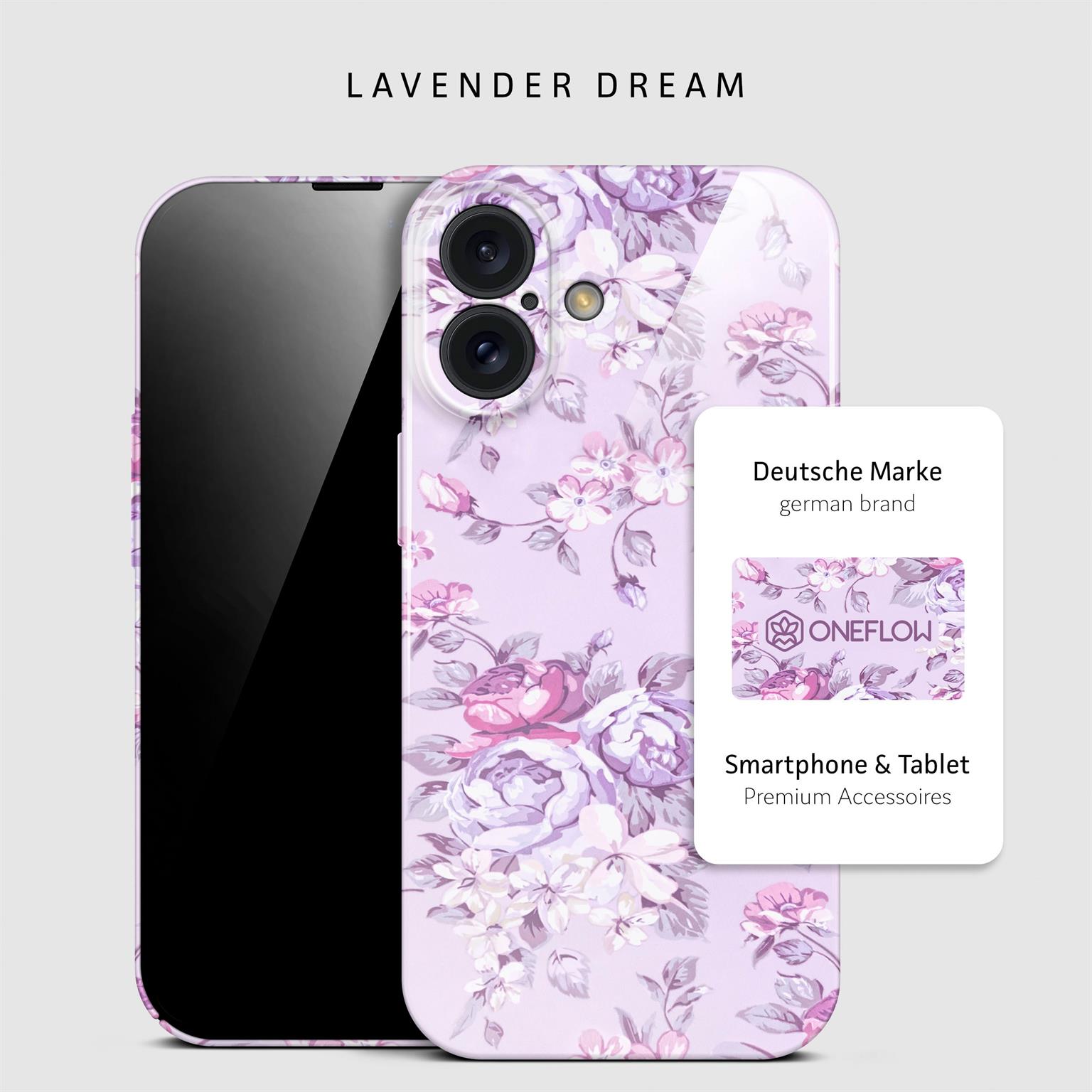 ONEFLOW Flower Cover iPhone 16 Blumen Muster – Weiteres Produktbild 3