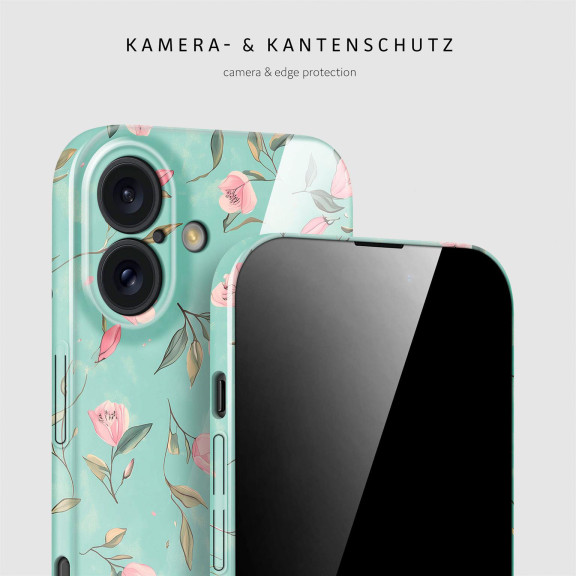ONEFLOW Flower Cover iPhone 16 Blumen Muster – Weiteres Produktbild 2 ONEFLOW Flower Cover iPhone 16 Blumen Muster – Weiteres Produktbild 2