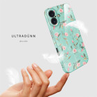 ONEFLOW Flower Cover iPhone 16 Blumen Muster – Produktbild 5