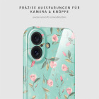 ONEFLOW Flower Cover iPhone 16 Blumen Muster – Produktbild 7
