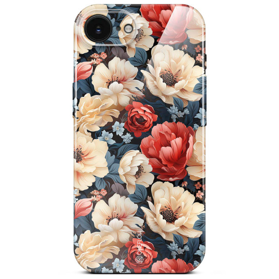 ONEFLOW Flower Cover iPhone 16e Blumen Muster – Weiteres Produktbild 1