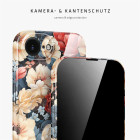ONEFLOW Flower Cover iPhone 16e Blumen Muster – Produktbild 2