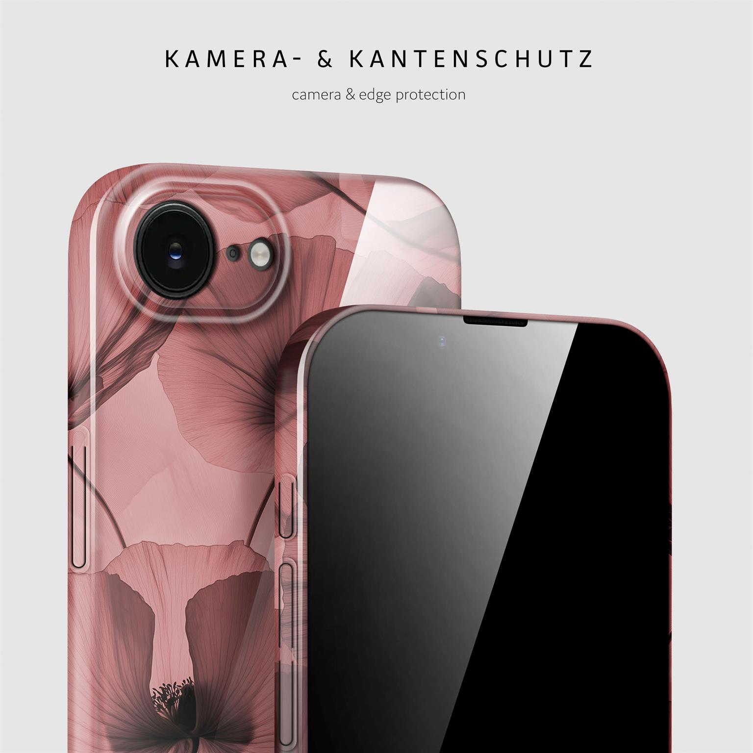 ONEFLOW Flower Cover iPhone 16e Blumen Muster – Weiteres Produktbild 2