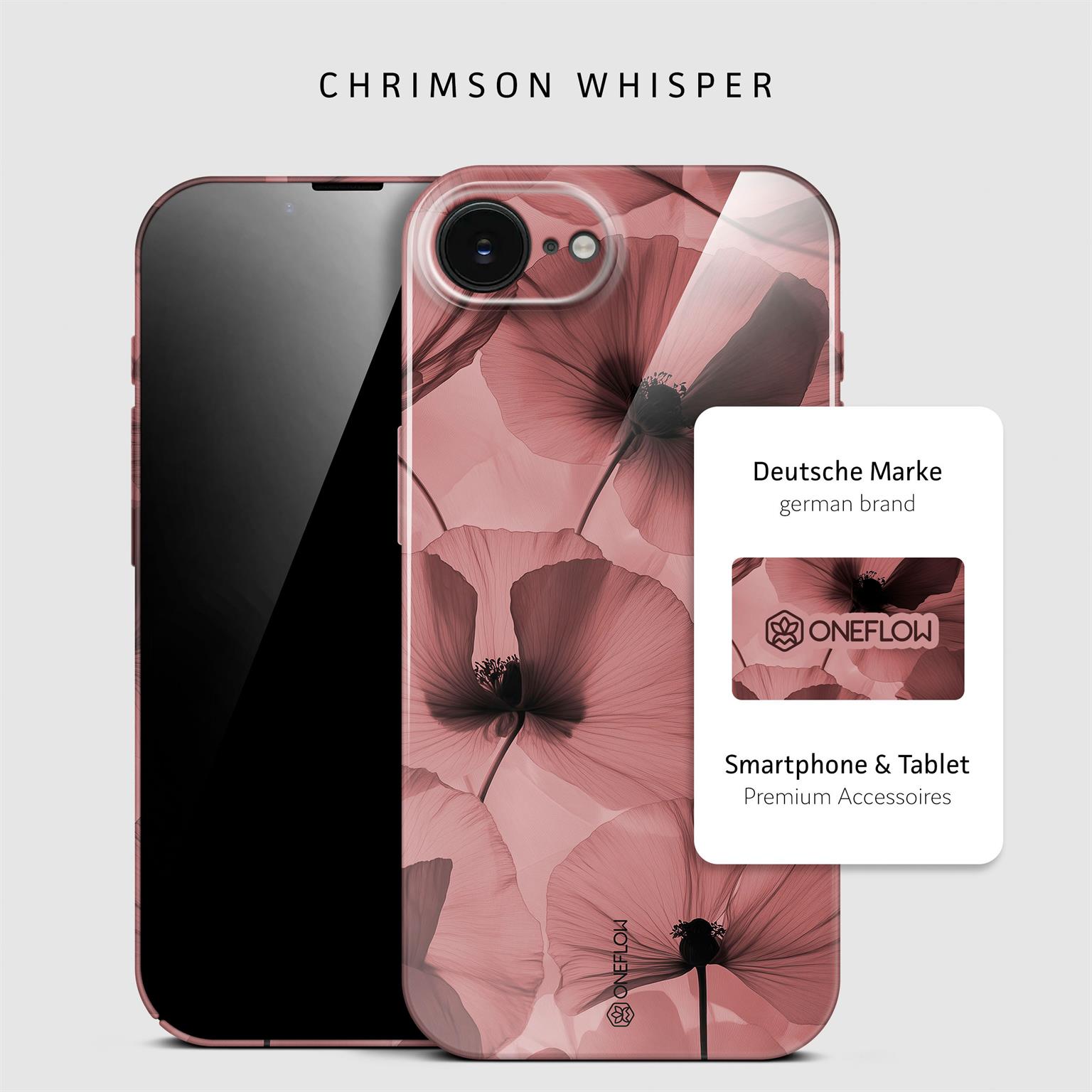 ONEFLOW Flower Cover iPhone 16e Blumen Muster – Weiteres Produktbild 4