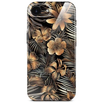 ONEFLOW ONEFLOW Flower Cover iPhone 16e Blumen Muster – Exotic Glow