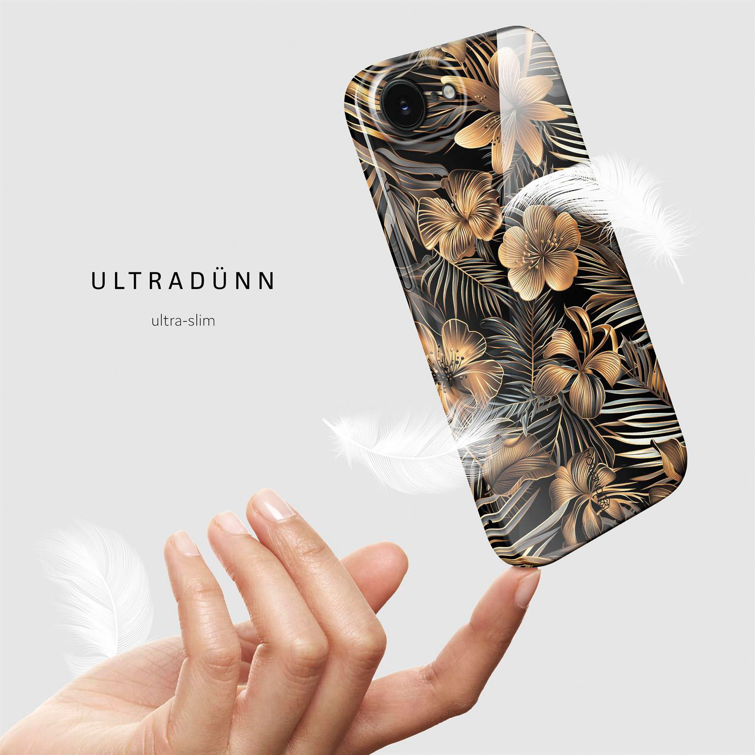 ONEFLOW Flower Cover iPhone 16e Blumen Muster – Weiteres Produktbild 5 ONEFLOW Flower Cover iPhone 16e Blumen Muster – Weiteres Produktbild 5