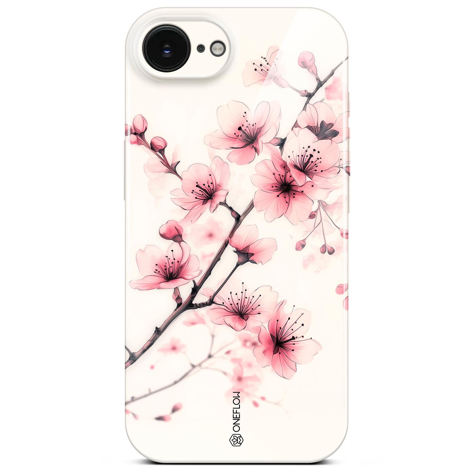 ONEFLOW Flower Cover iPhone 16e Blumen Muster – Spring Serenity