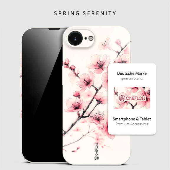 ONEFLOW Flower Cover iPhone 16e Blumen Muster – Weiteres Produktbild 4