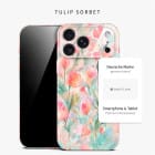 ONEFLOW Flower Cover iPhone 17 Pro Max Blumen Muster – Produktbild 4