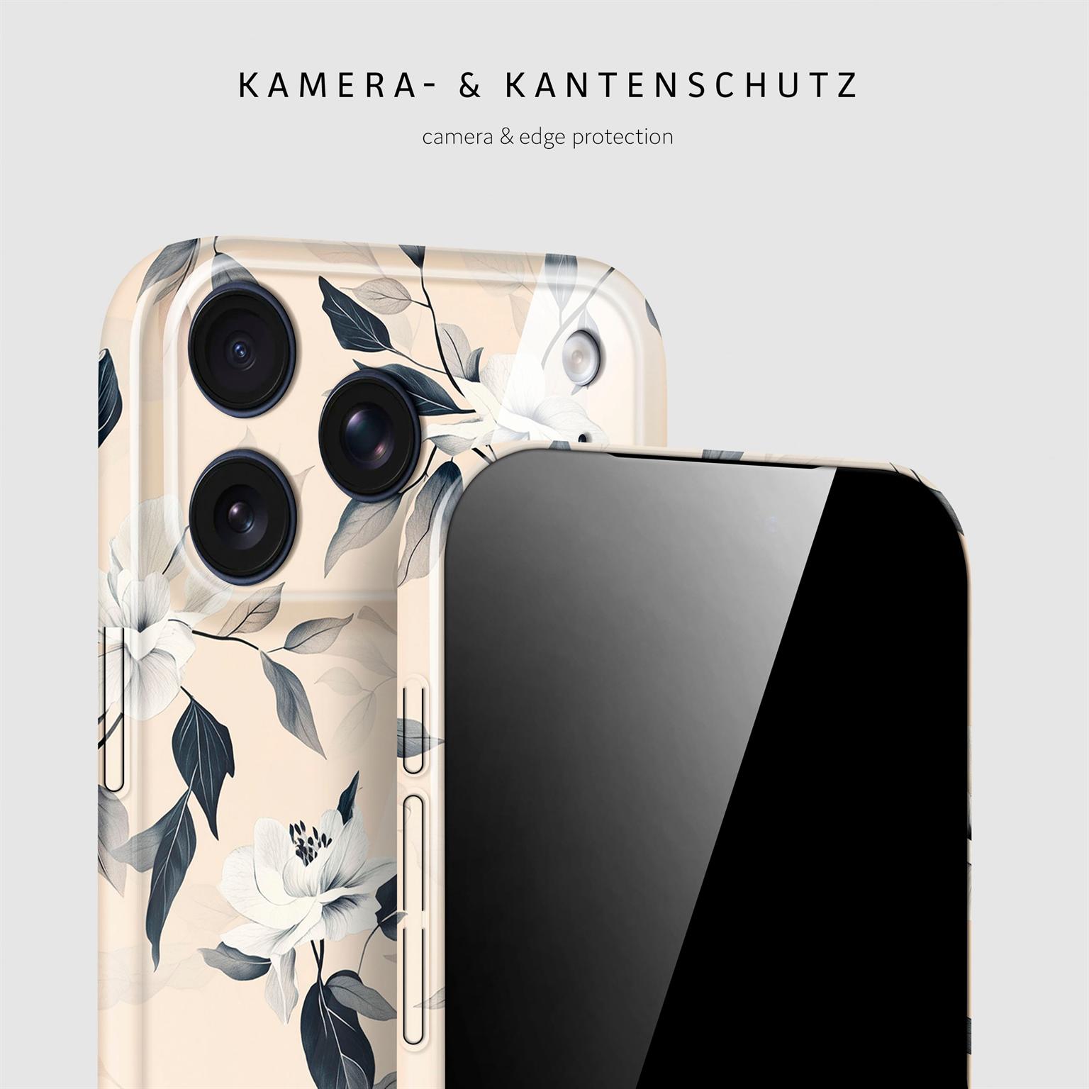 ONEFLOW Flower Cover iPhone 17 Pro Max Blumen Muster – Weiteres Produktbild 1