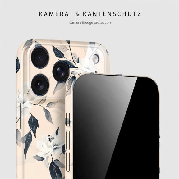 ONEFLOW Flower Cover iPhone 17 Pro Max Blumen Muster – Weiteres Produktbild 2 ONEFLOW Flower Cover iPhone 17 Pro Max Blumen Muster – Weiteres Produktbild 2