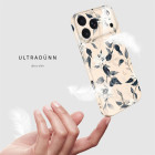 ONEFLOW Flower Cover iPhone 17 Pro Max Blumen Muster – Weiteres Produktbild 5