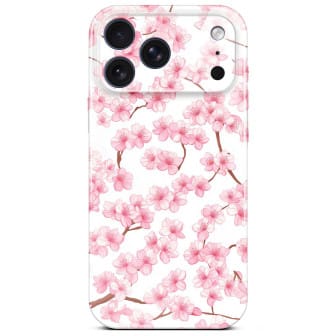 ONEFLOW Flower Cover iPhone 17 Pro Max Blumen Muster – Sakura Breeze ONEFLOW Flower Cover iPhone 17 Pro Max Blumen Muster – Sakura Breeze