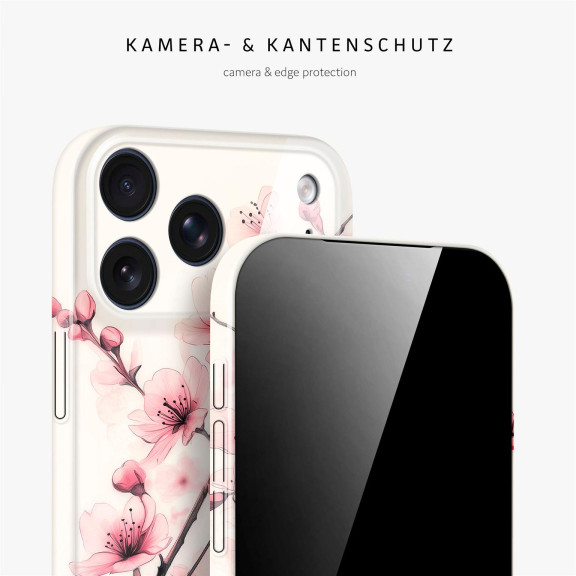 ONEFLOW Flower Cover iPhone 17 Pro Max Blumen Muster – Weiteres Produktbild 2