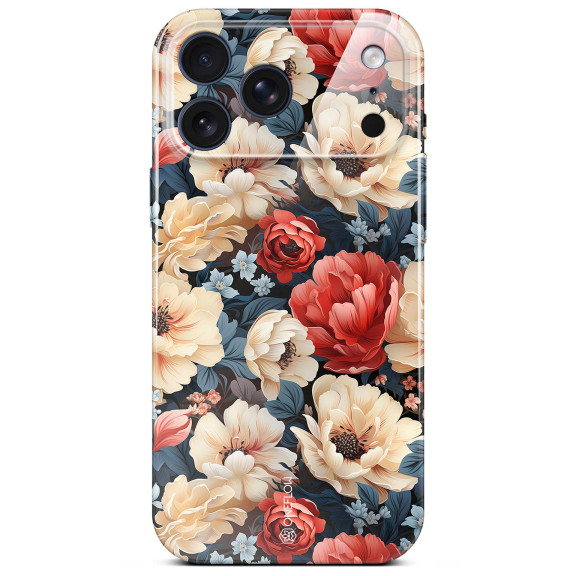 ONEFLOW Flower Cover iPhone 17 Pro Blumen Muster – Weiteres Produktbild 1